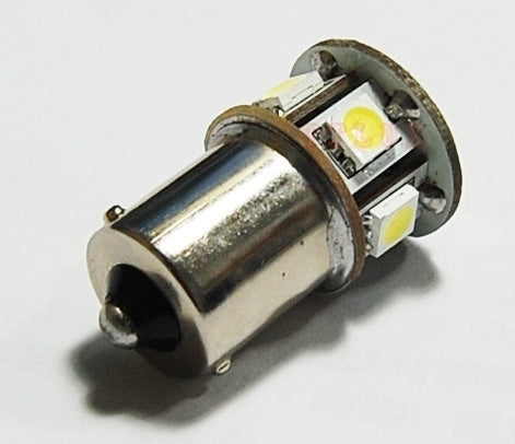 BA15S LED 8-SMD 5050 - 12V LED lamp WHITE