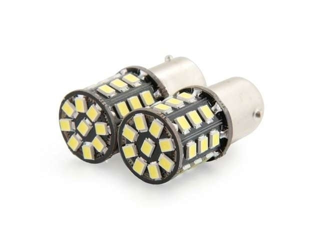 BA15S LED 33-SMD 2835 - 12V LED lamp WHITE