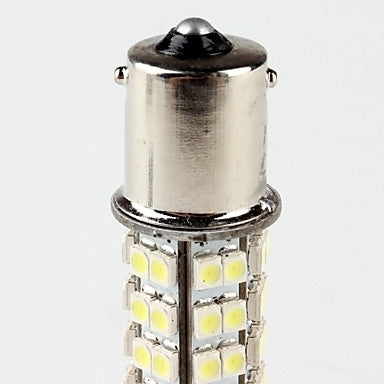 BA15S LED 68-SMD 3528 - 12V LED lamp WHITE