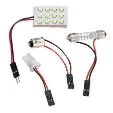 Dome LED Paneel Blauw 12SMD 3528
