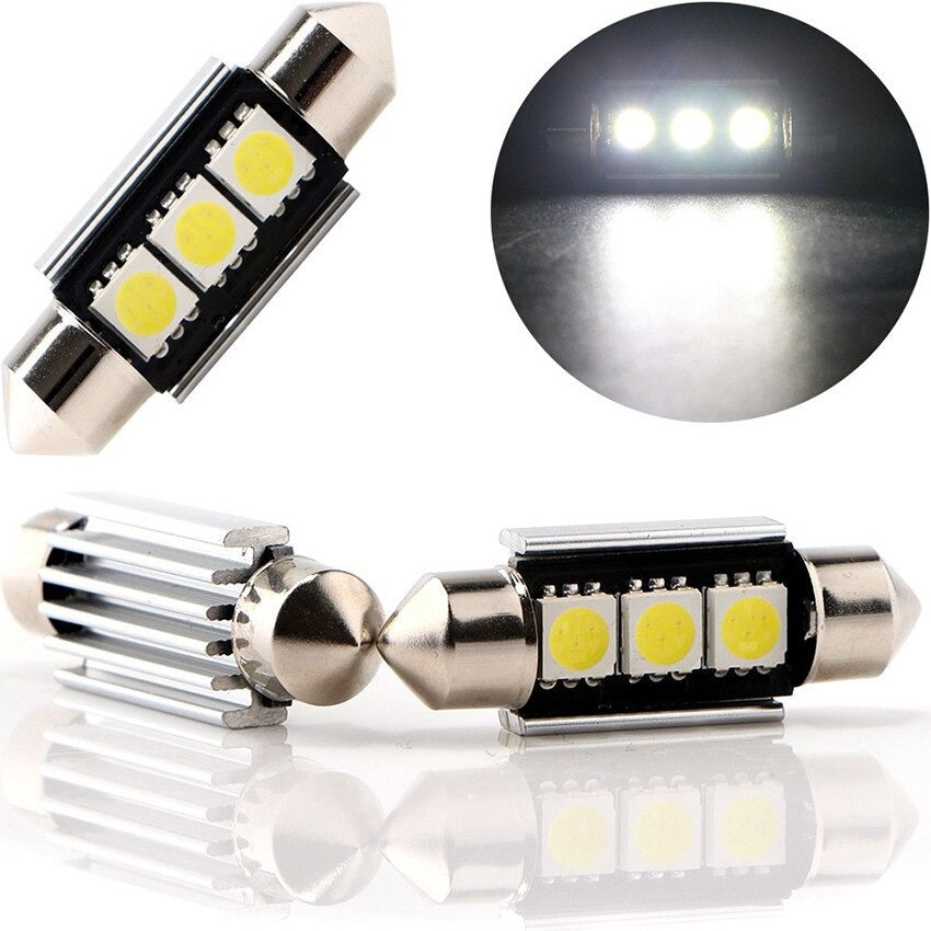 Dome - 41mm LED - CANBUS - 3SMD - 5050 - Per stuk - Wit