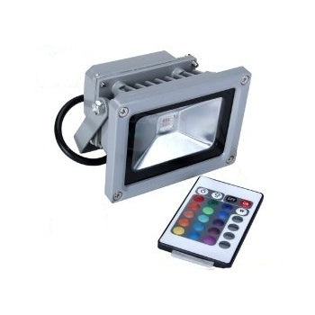 10W LED Floodlight RGB outdoor - dimmable