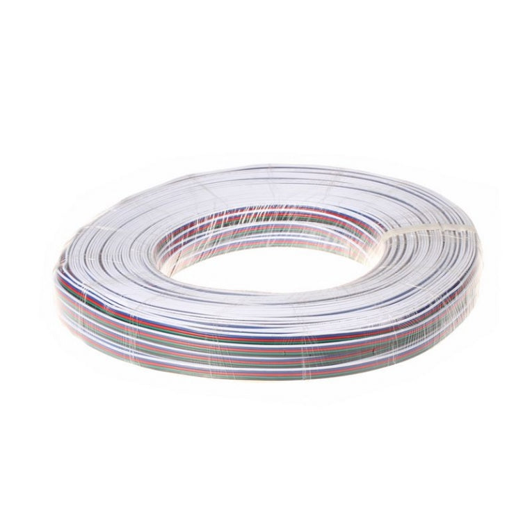 100 meters of 5-core wire for RGB/W LED strips