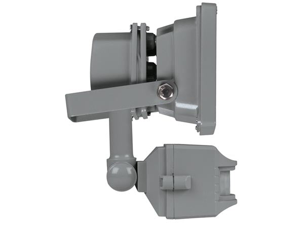 10W LED/PIR spotlight cold white