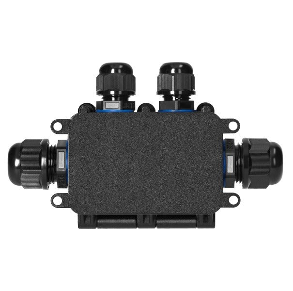 Junction box IP68 - 4-way - Impact-resistant and flame-retardant