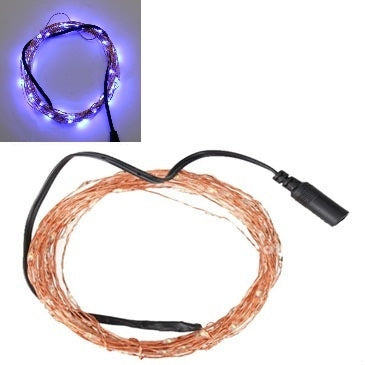 Câble LED ultra-fin de 5 mètres, violet, 12 volts