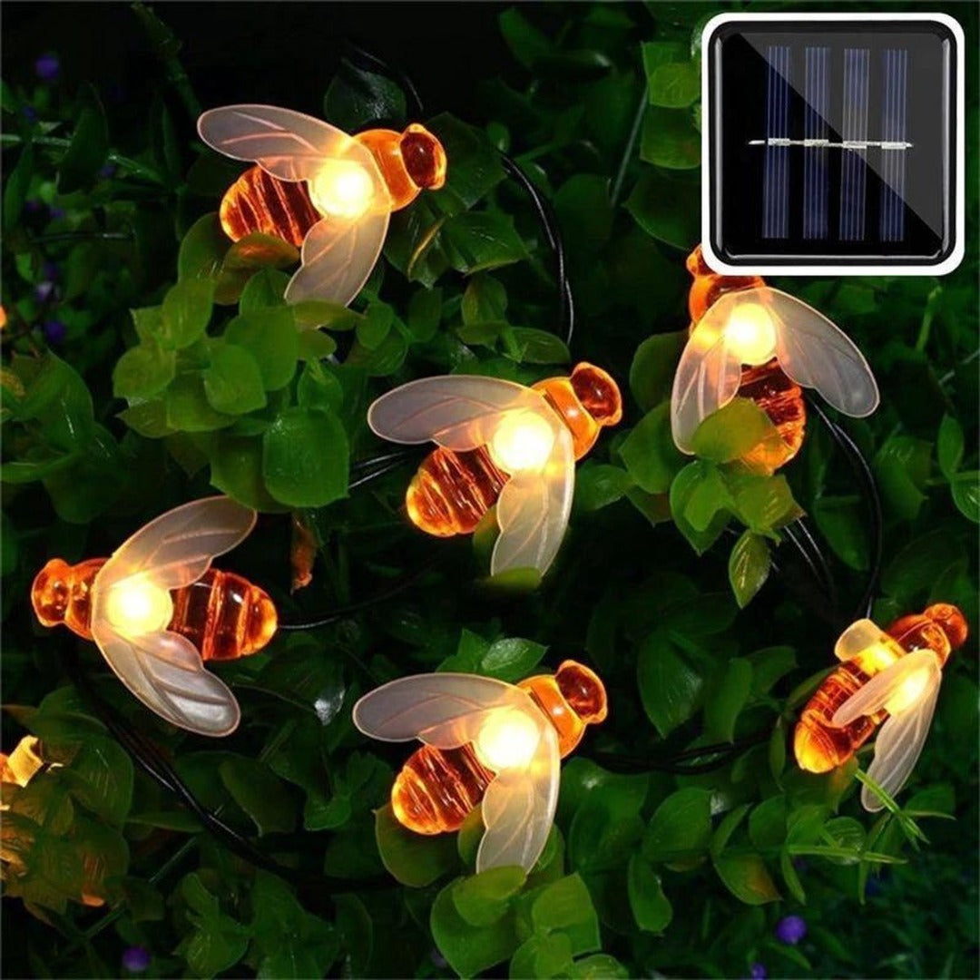 Solar LED light string - 10 meters - Luminous bees