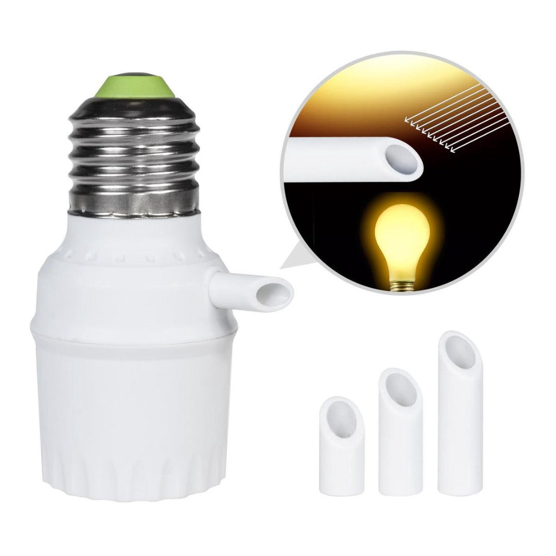 Lamp holder - With sound sensor - E27 fitting - 100W
