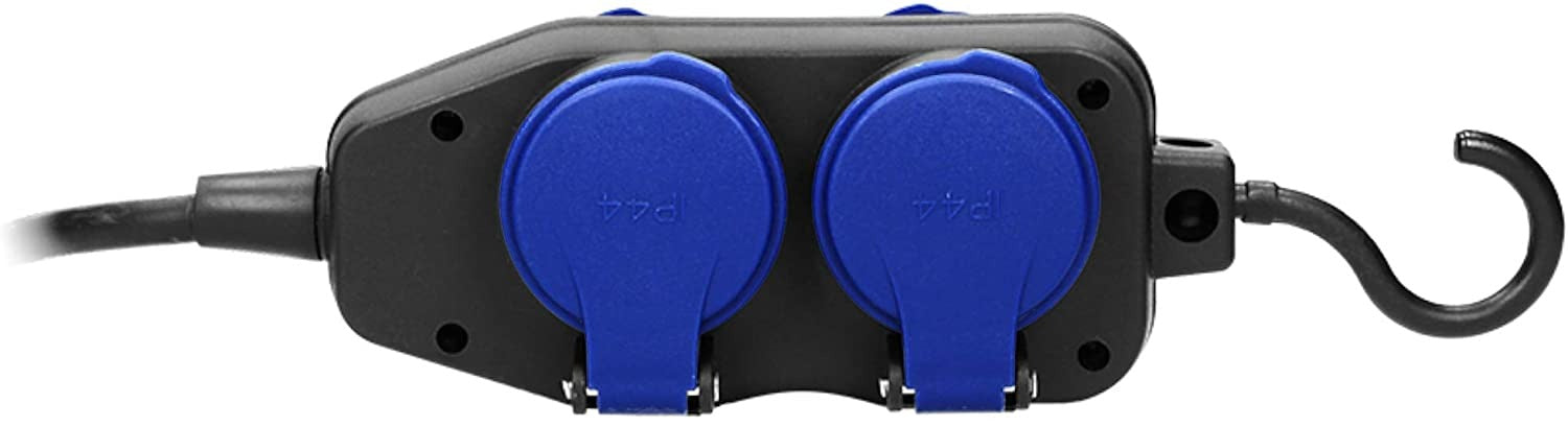 Waterproof extension cord - 4-way - 10 meters
