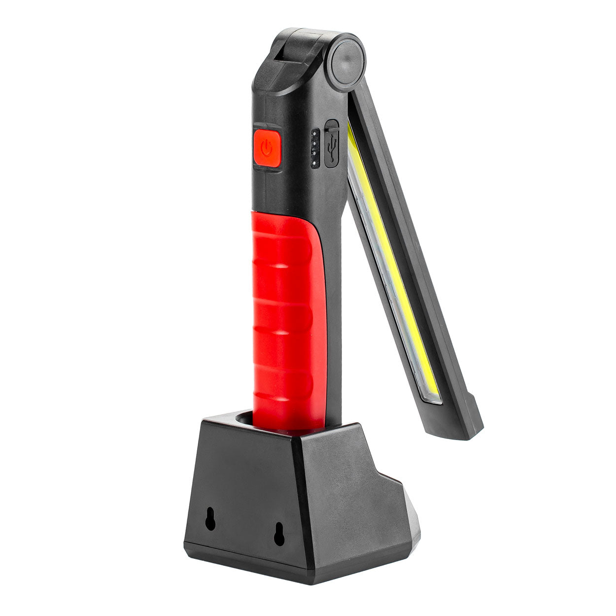 Werkplaatslamp met docking station