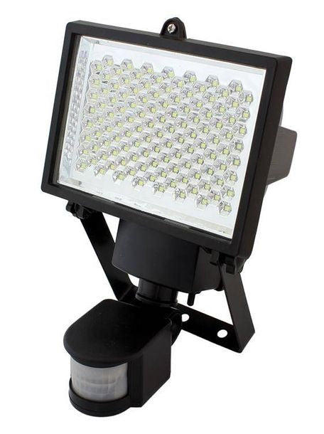 Projecteur LED 10 W - Avec panneau solaire - 700 lumens - Avec détecteur de mouvement