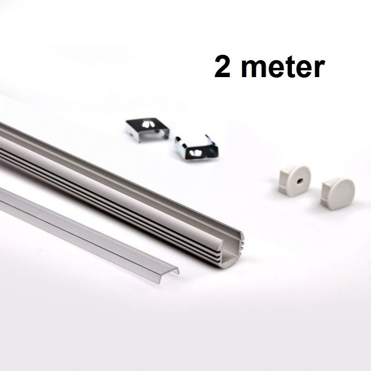 LED Profile 2 meters - round