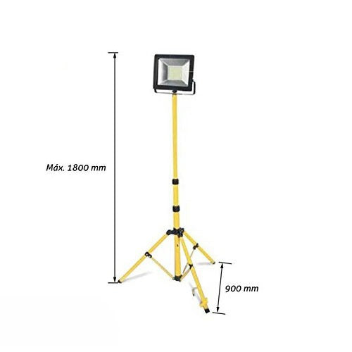 Projecteur LED avec trépied - IP65 - 70 W