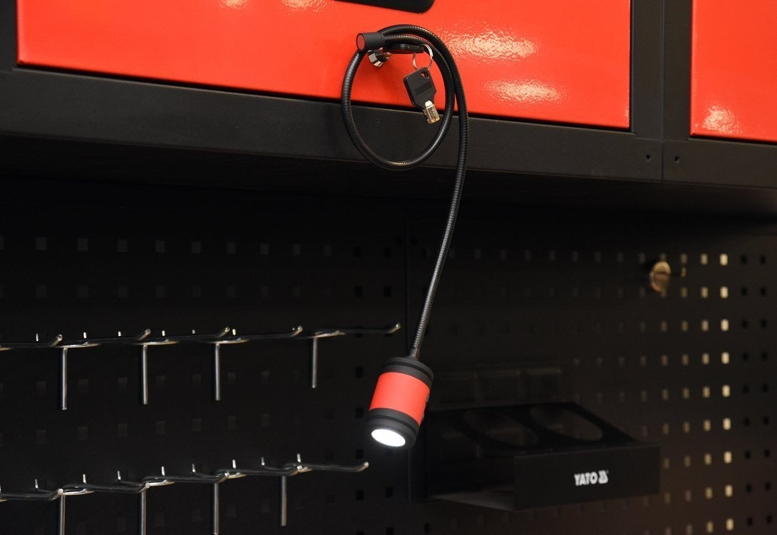 Magnetic work light - IP54 - 3W - 100 lumens - USB connection