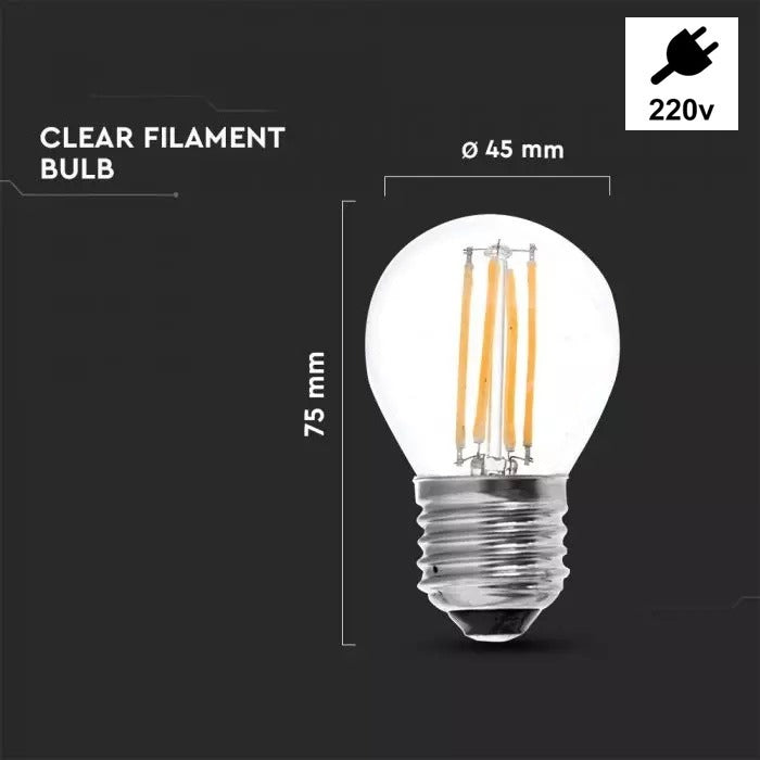Guirlande lumineuse LED - 10 douilles E27 - 5 mètres - IP65 - connectable - 220 volts