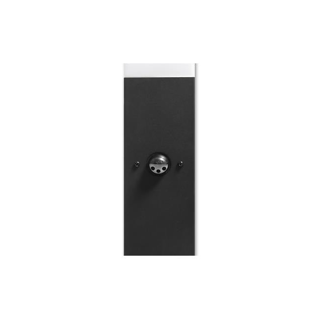 LED tuinpilaar met sensor - vierkant - 230V - E27 fitting - 65cm