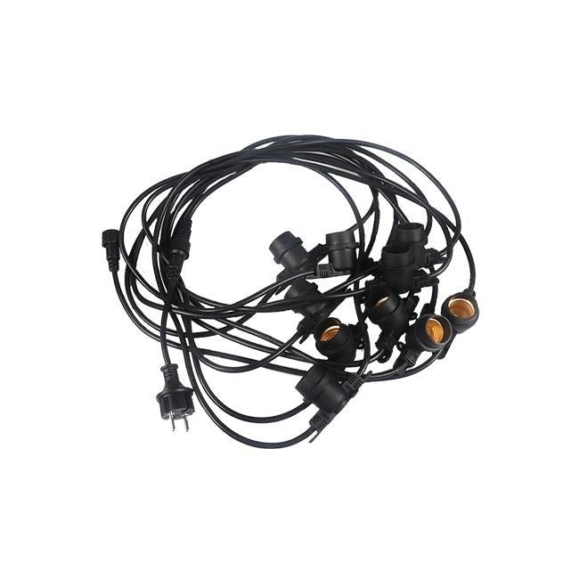 LED string light - 15 lights - 15 meters - Connectable - Waterproof - 220 Volt - Premium