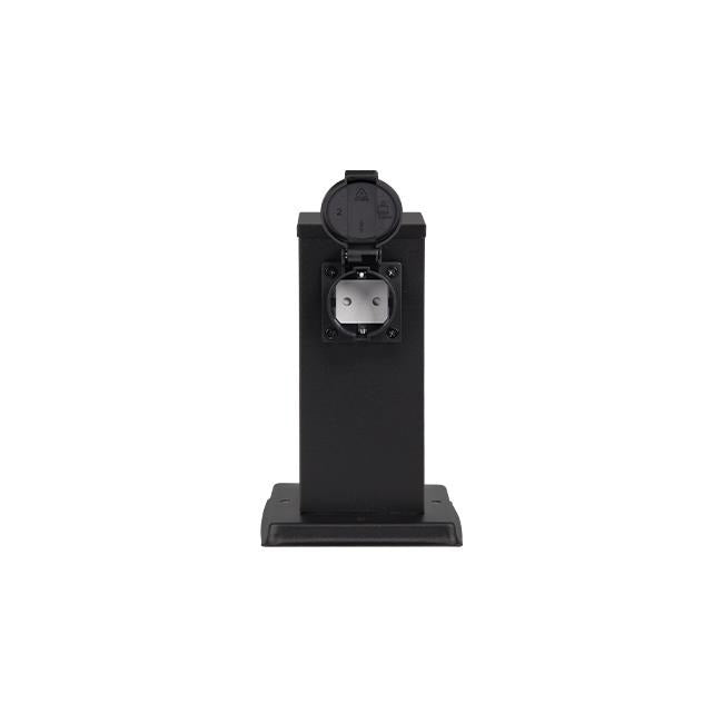 Garden post socket, double - 230V - 20cm