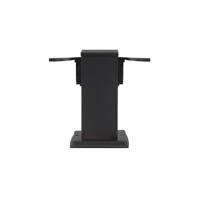Garden post socket, double - 230V - 20cm