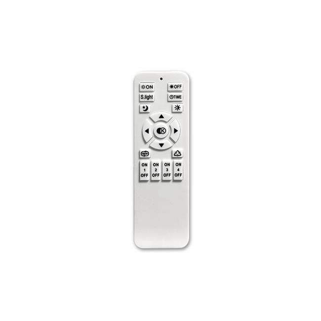 LED design ceiling lamp - 60W - CCT - With remote control - Black