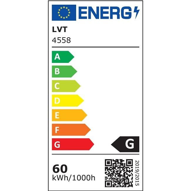 LED design ceiling lamp - 60W - CCT - With remote control - White