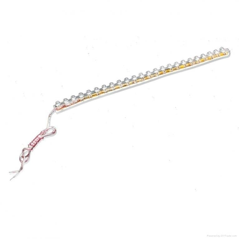 Bande lumineuse flexible à 24 LED pour grille de cuisson - Blanche
