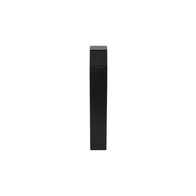 Borne lumineuse carrée à LED pour jardin - 230 V - Culot E27 - 50 cm