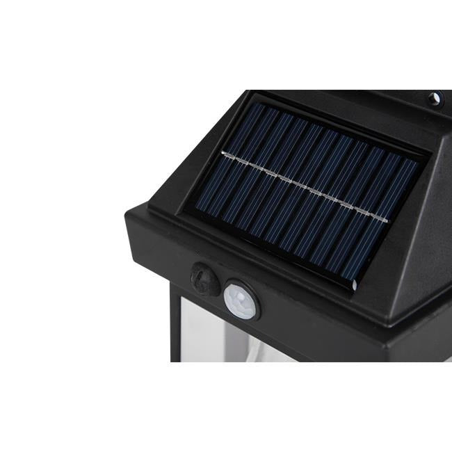 LED solar wall lamp - Twilight + motion sensor - Warm white