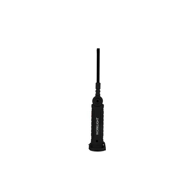 LED-zaklamp met 3W COB en 1W LED. oplaadbaar