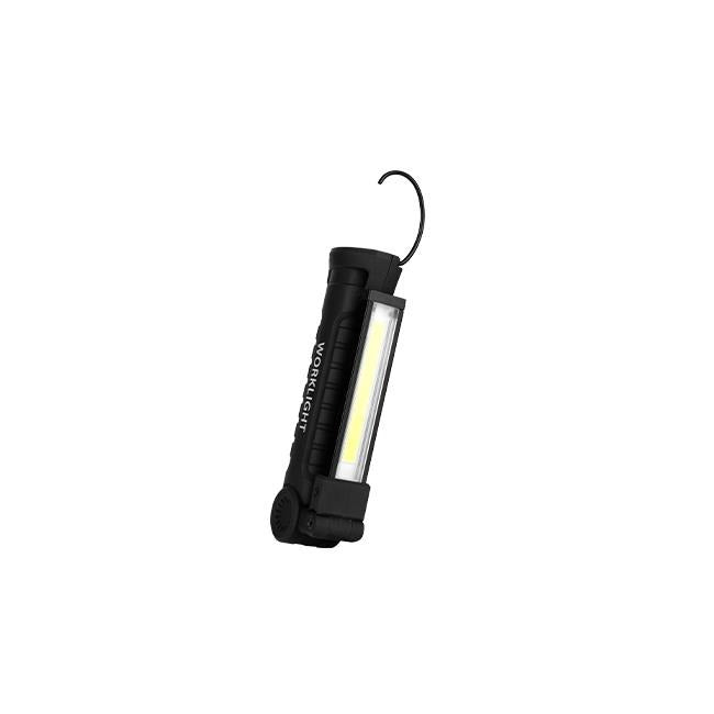 LED-zaklamp met 3W COB en 1W LED. oplaadbaar