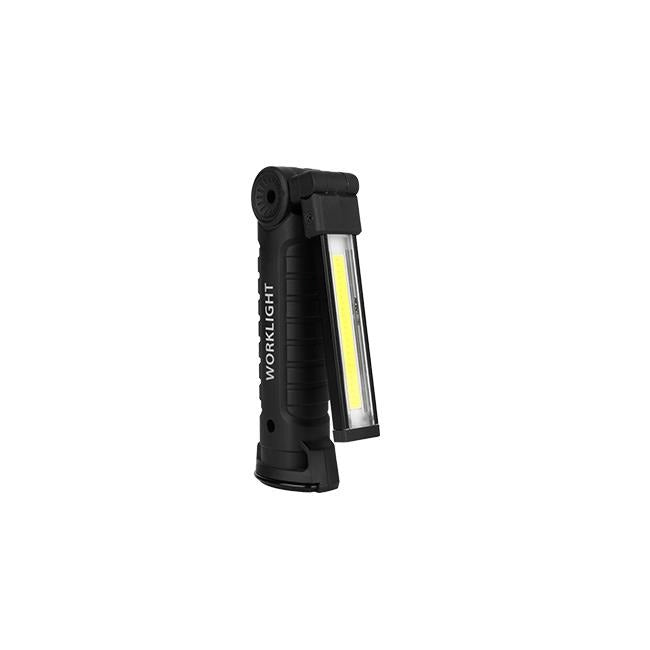 LED-zaklamp met 3W COB en 1W LED. oplaadbaar