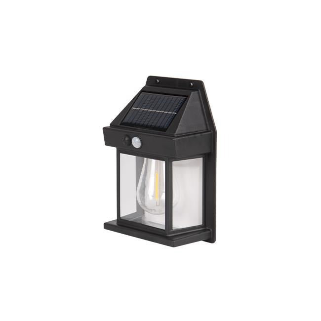 LED solar wall lamp - Twilight + motion sensor - Warm white