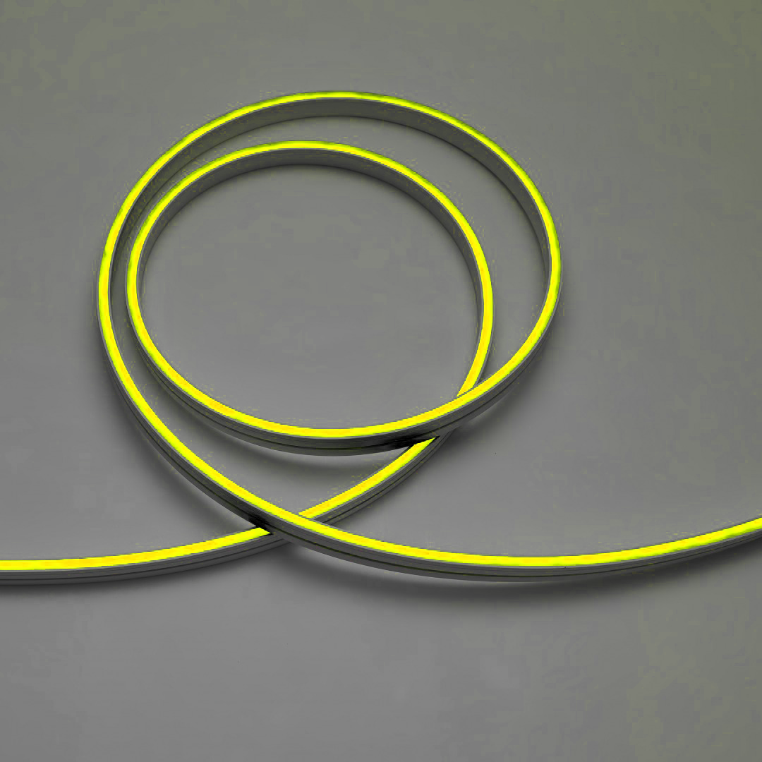 LED NEON - Geel - 4x10mm - 140 led/m - 24V - 5 meter