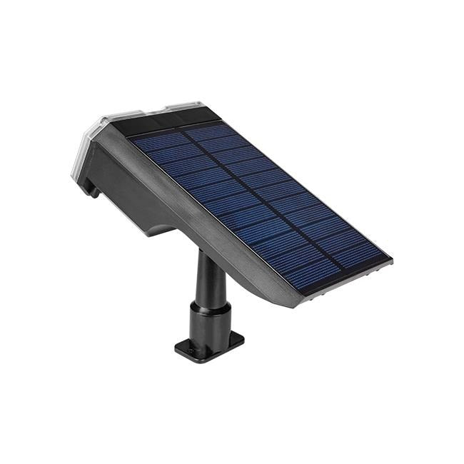 Projecteur solaire duo pour jardin - blanc chaud et blanc froid