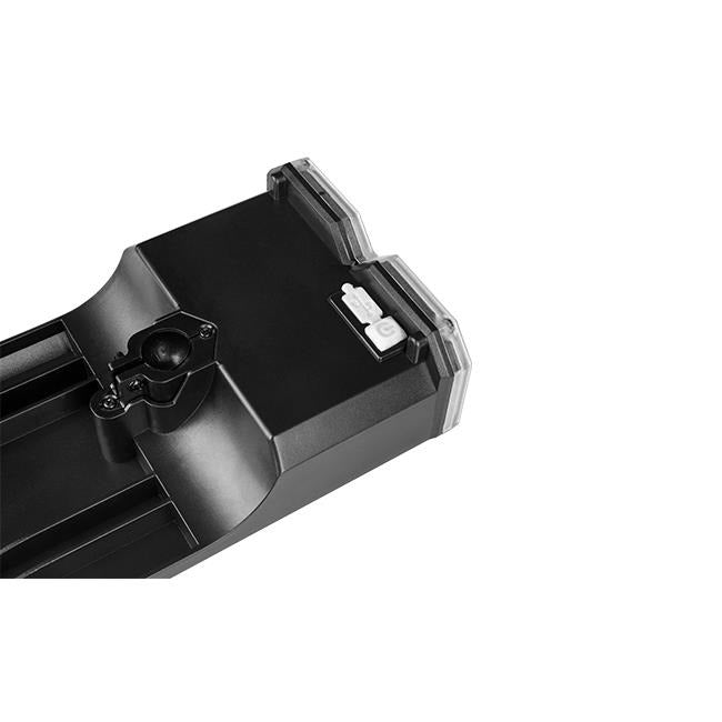 Projecteur solaire duo pour jardin - blanc chaud et blanc froid