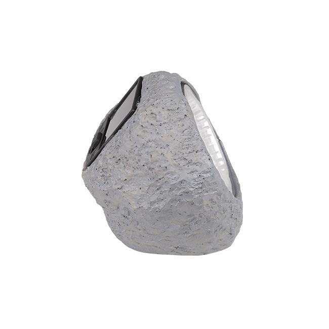 Lampe solaire décorative de jardin - 9 cm - Blanc froid - Détecteur de luminosité