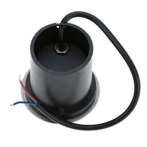 LED ground spot - garden path 3-sided - 42mm - warm white - 3W - Black