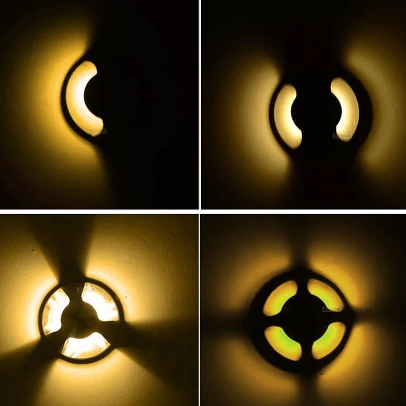 LED ground spot - garden path 1 side - 42mm - warm white - 3W - Black