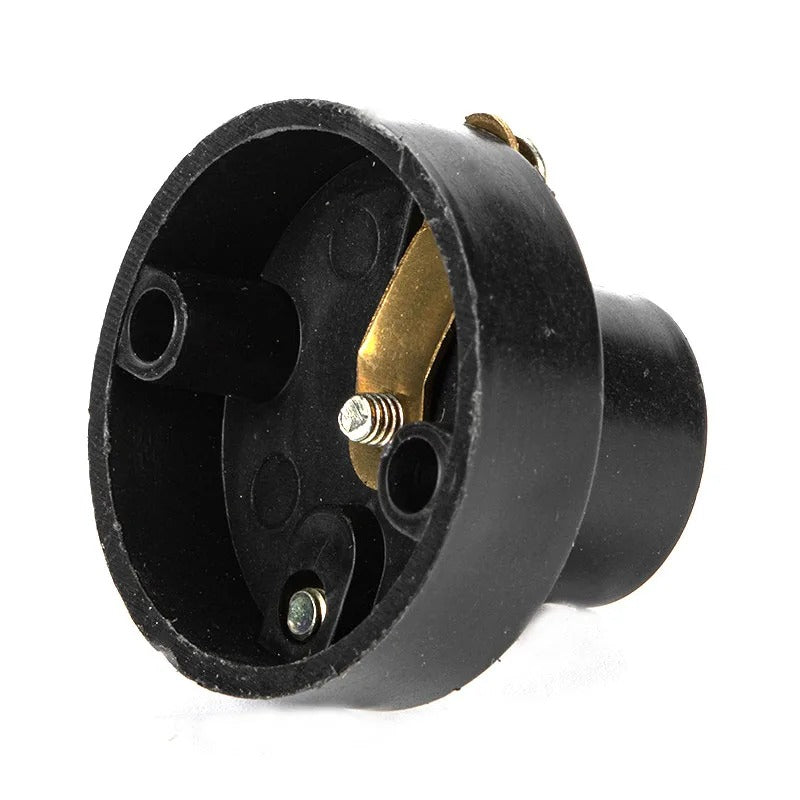 E10 fitting - Kunststof - Zwart - Per stuk