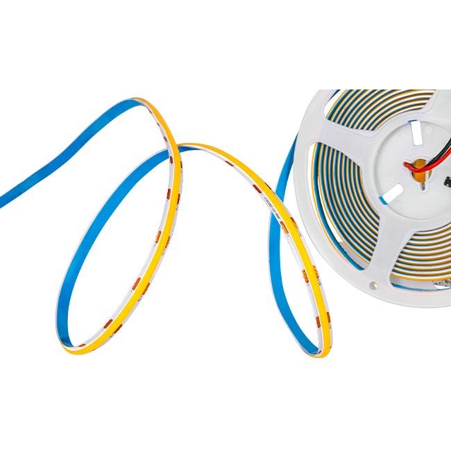 COB LED strip - 5 meters warm white - 320 LEDs/m - 12V