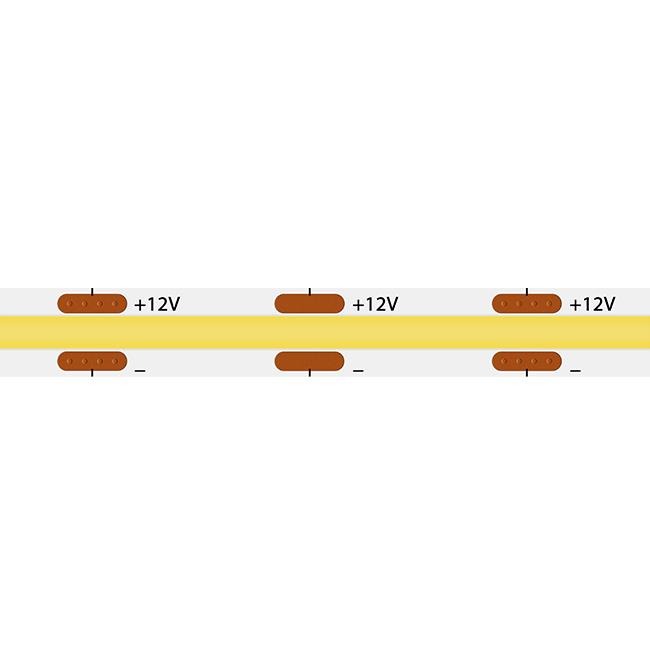 COB LED strip - 5 meters cold white - 320 LEDs/m - 12V