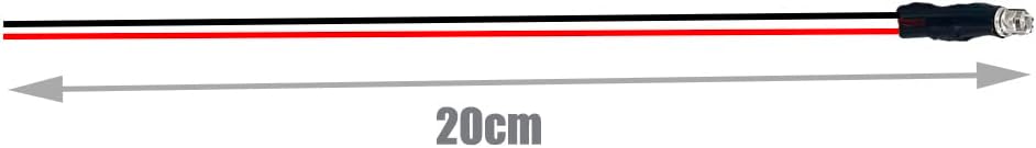 Mini LED indicatielampje - KNIPPEREND - 5mm - 3-12V - Wit
