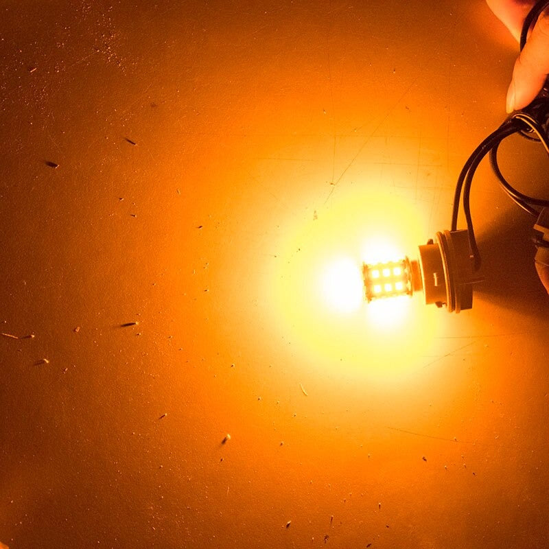 ORANGE - BA15S - LED - 33 SMD - 2835 - 12V