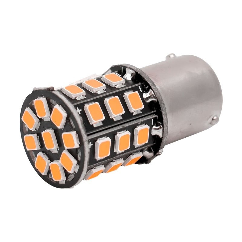 ORANGE - BA15S - LED - 33 SMD - 2835 - 12V
