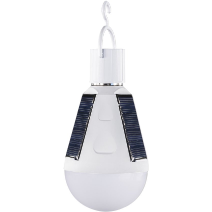 Lampe LED solaire - avec panneaux solaires