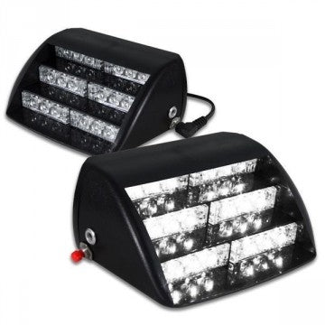 BLUE 18 LED Dashboard Flashing Beacon