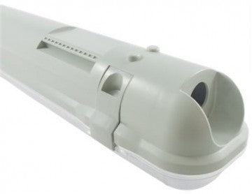 LED fixture 60cm IP65 for single LED TL tube