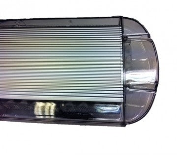 Balise lumineuse rotative à LED de 140 cm - Barre lumineuse orange - Contrôleur de base
