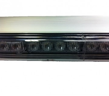 Balise lumineuse rotative à LED de 140 cm - Barre lumineuse orange - Contrôleur de base