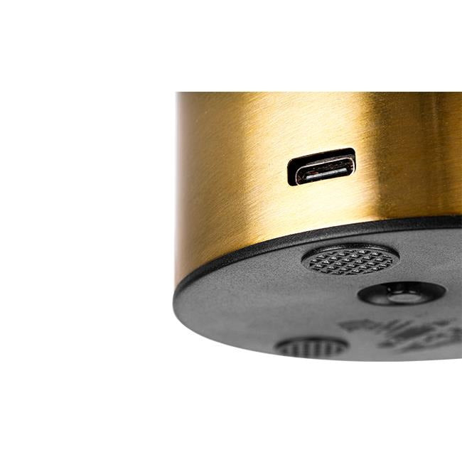 Draadloze LED tafellamp – goud – dimbaar – USB-C oplaadbaar
